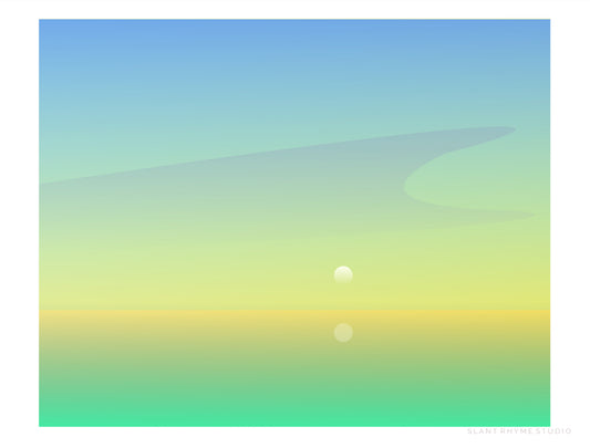 Sun Across the Water