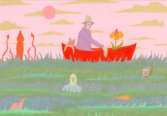 Thea Mack print: little boat