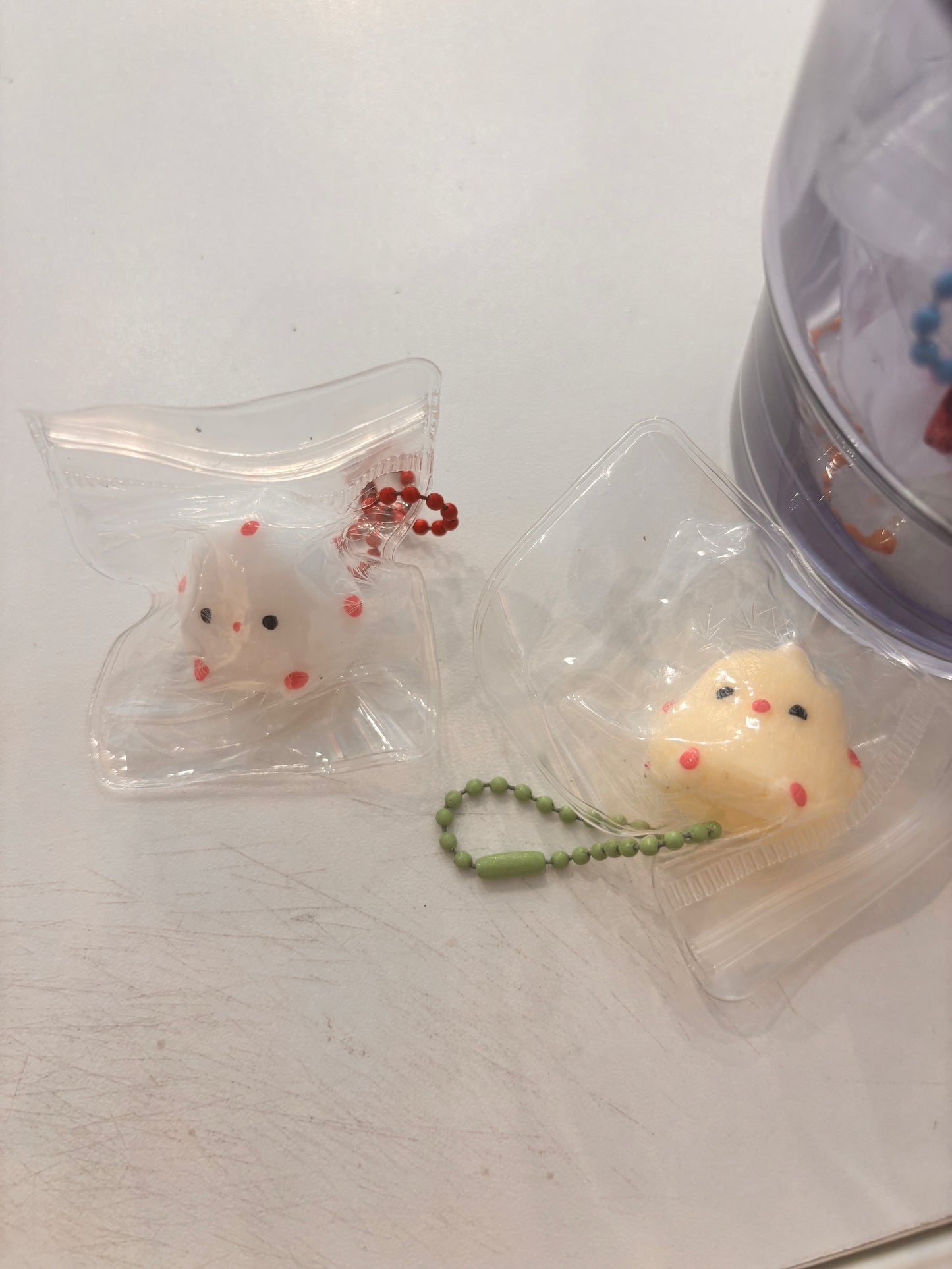 Taba Squishy Chick Key chain Bag Charm