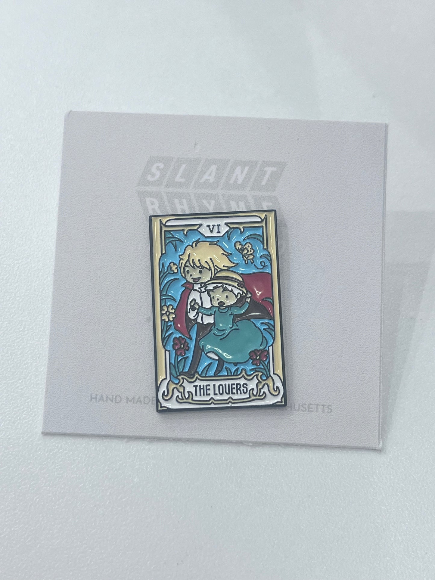 Ghibli Tarot lapel pins