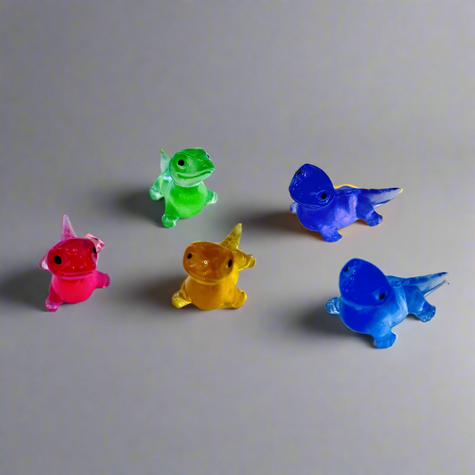 Glow in the dark Dinosaurs Lizards