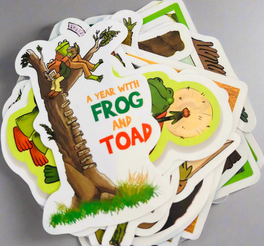 Frog and Toad Sticker