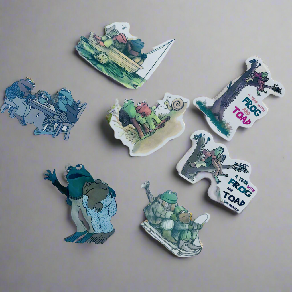 Frog and Toad Sticker