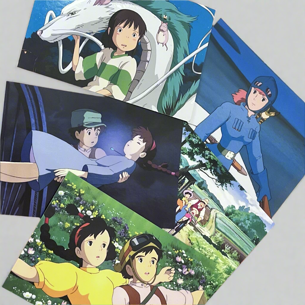 Assorted Studio Ghibli Postcards