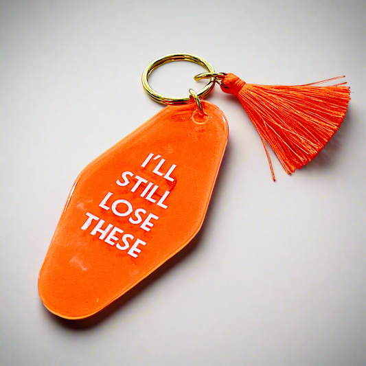 I’ll Still Lose These Keychain, motel style