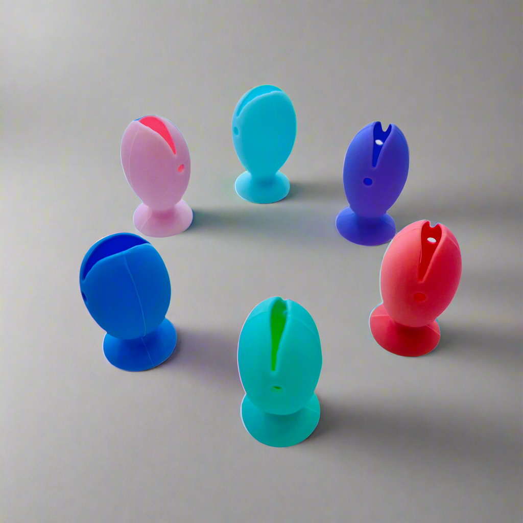 Fish toothbrush holder