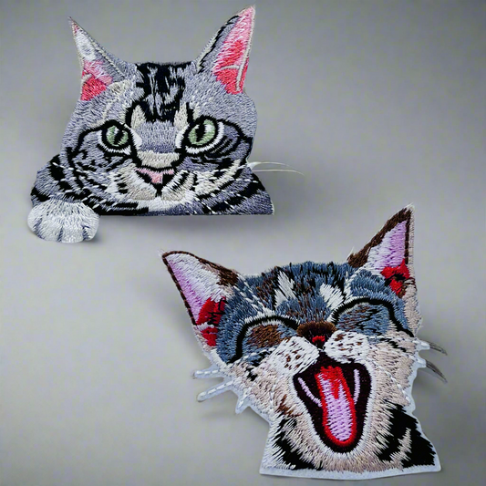 Iron-on Cat Patch