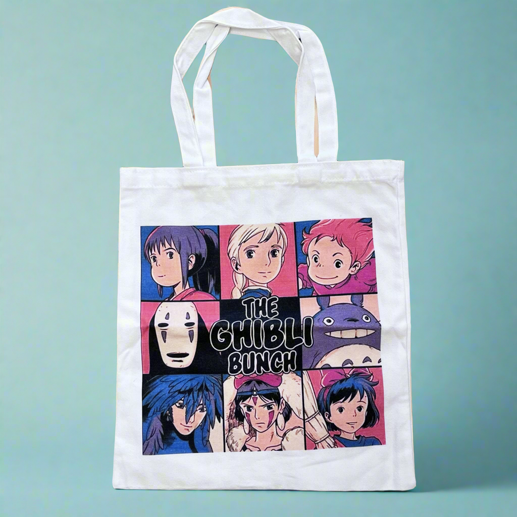 The Ghibli Bunch Tote Bag