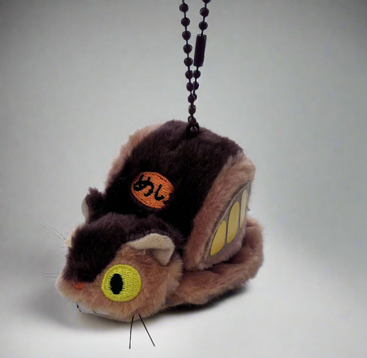 My Neighbor Totoro Cat Bus Plush Charm for Backpack