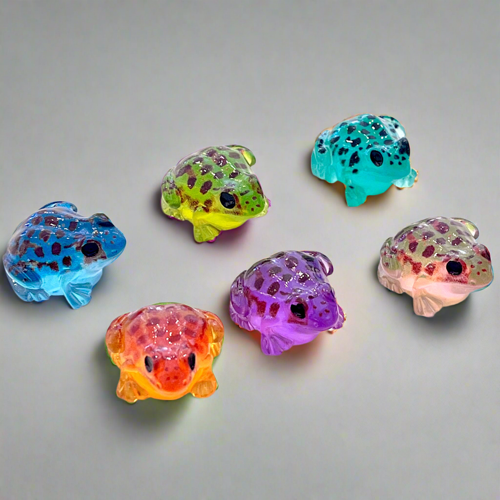 Glow in the dark frogs