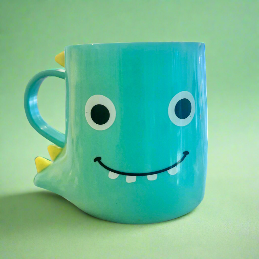 Dinosaur Monster Face Cup Plastic Mugs