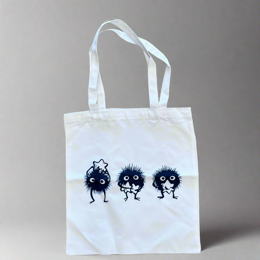 Studio Ghibli soot sprite tote bag