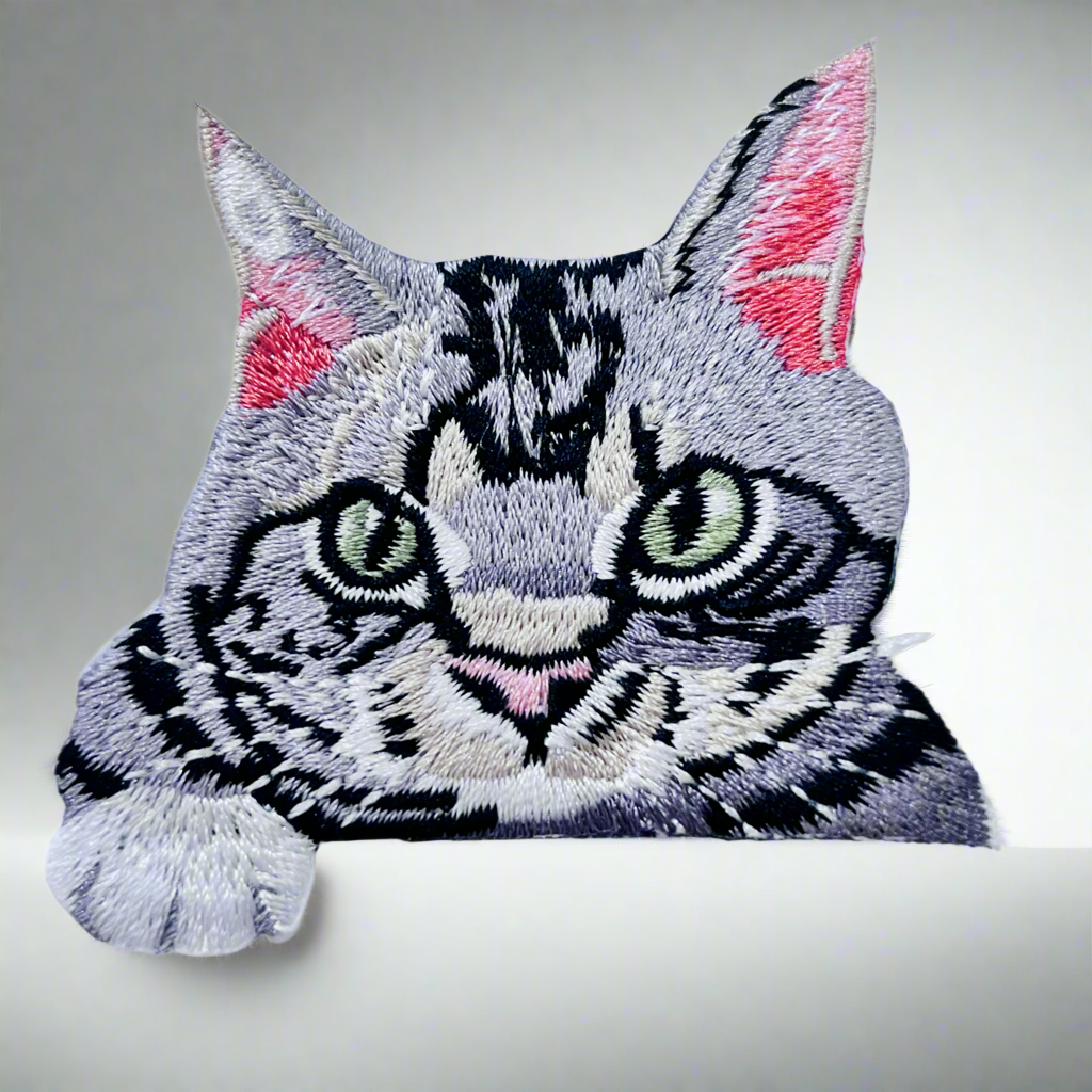 Iron-on Cat Patch