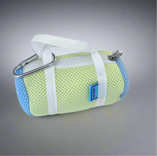 Small Zip up Clip-on Duffel Bag Pouch