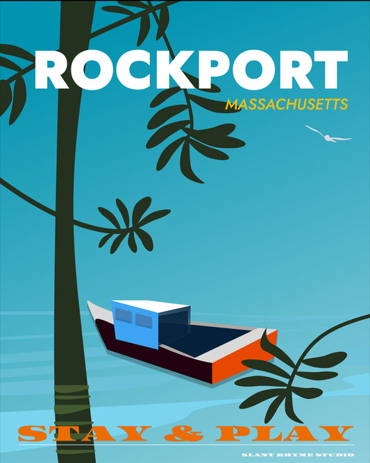Retro Rockport Artwork