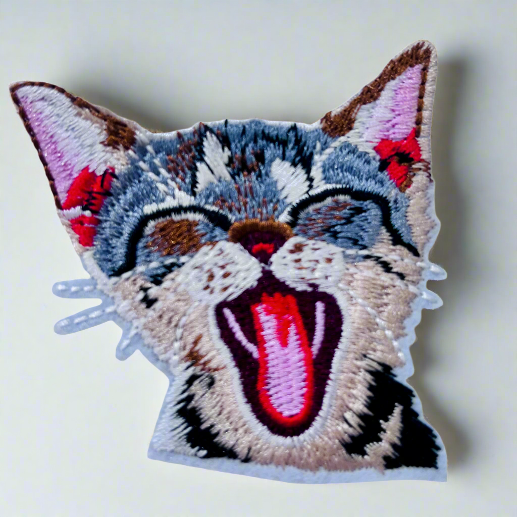 Iron-on Cat Patch