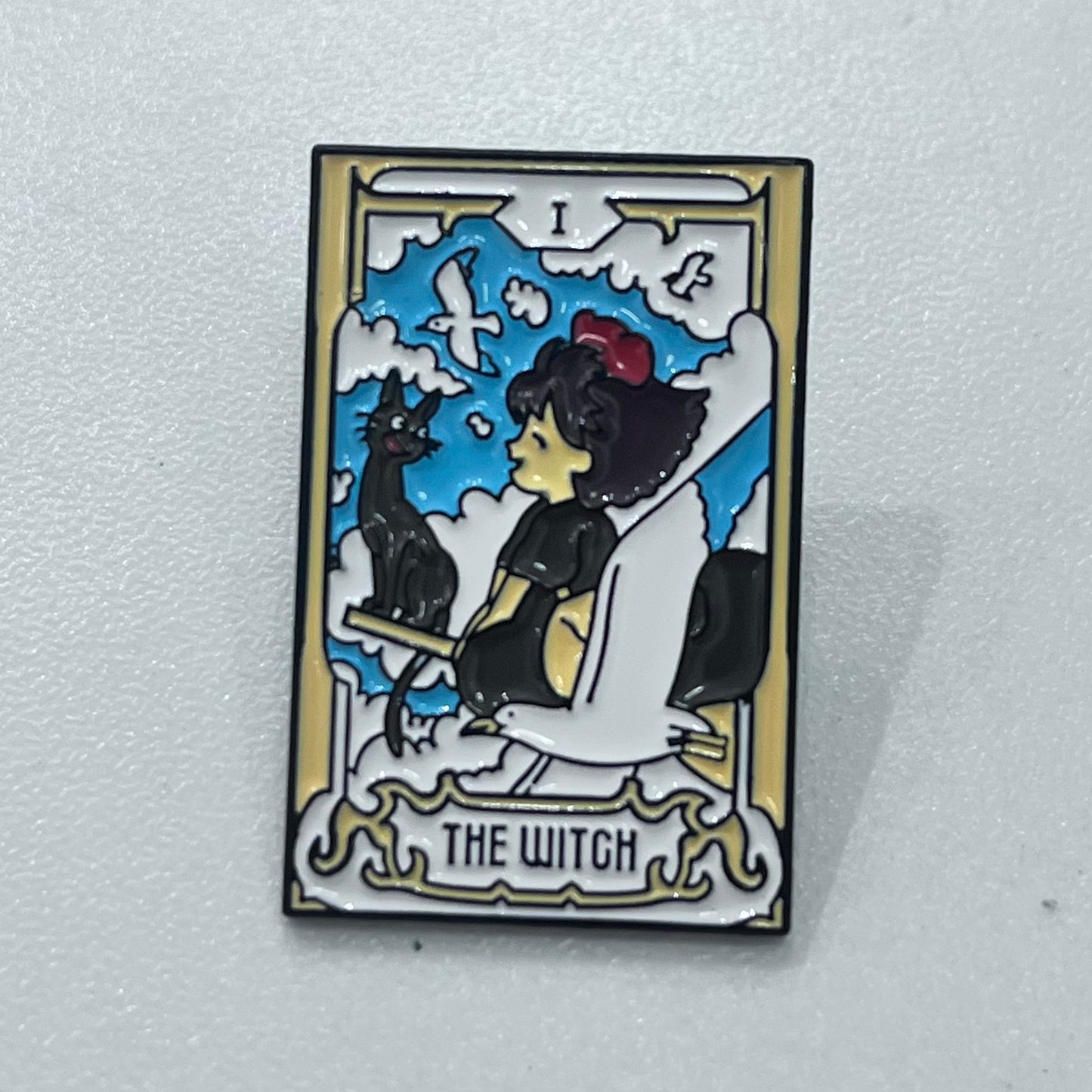 Ghibli Tarot lapel pins