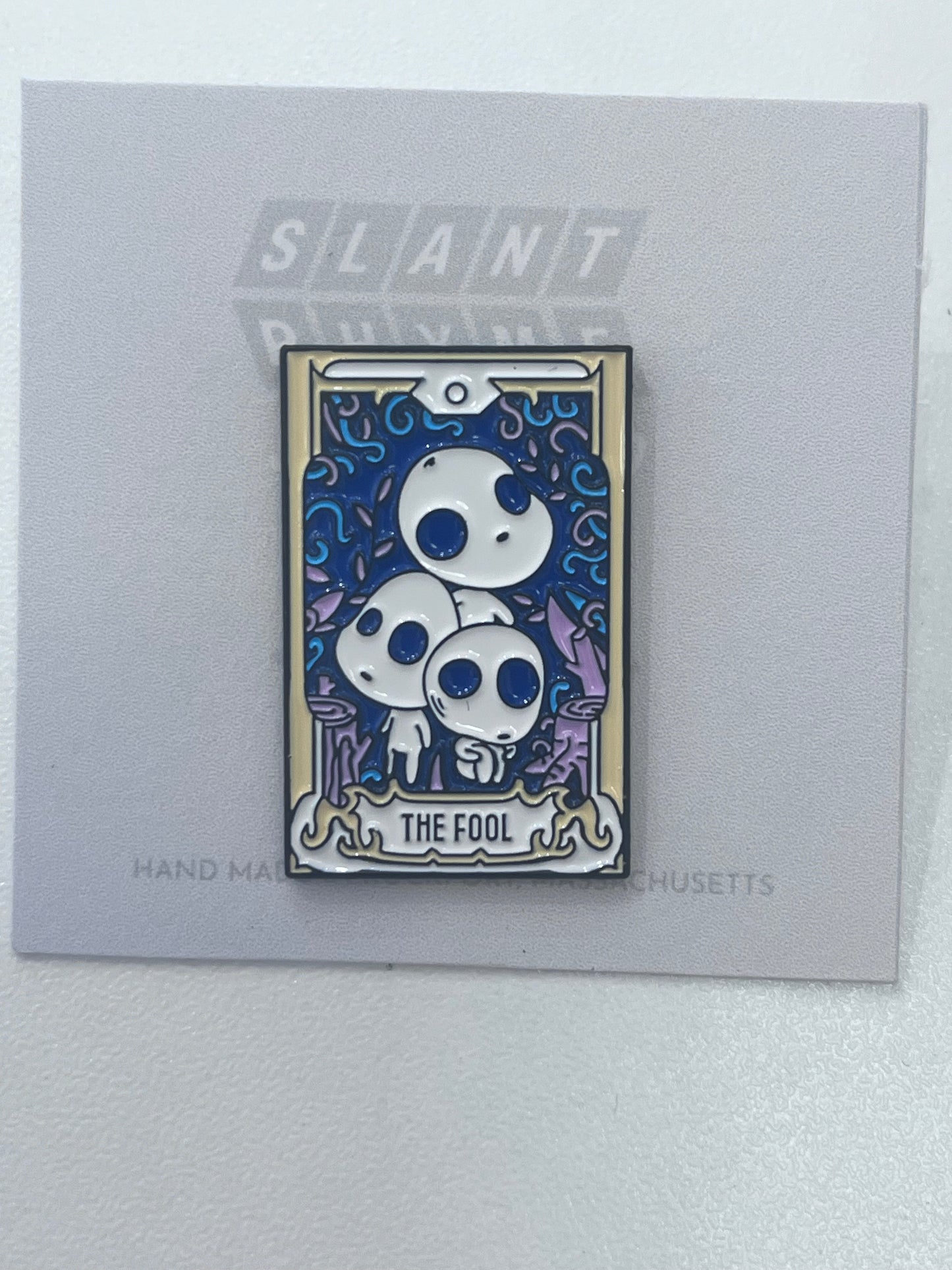 Ghibli Tarot lapel pins