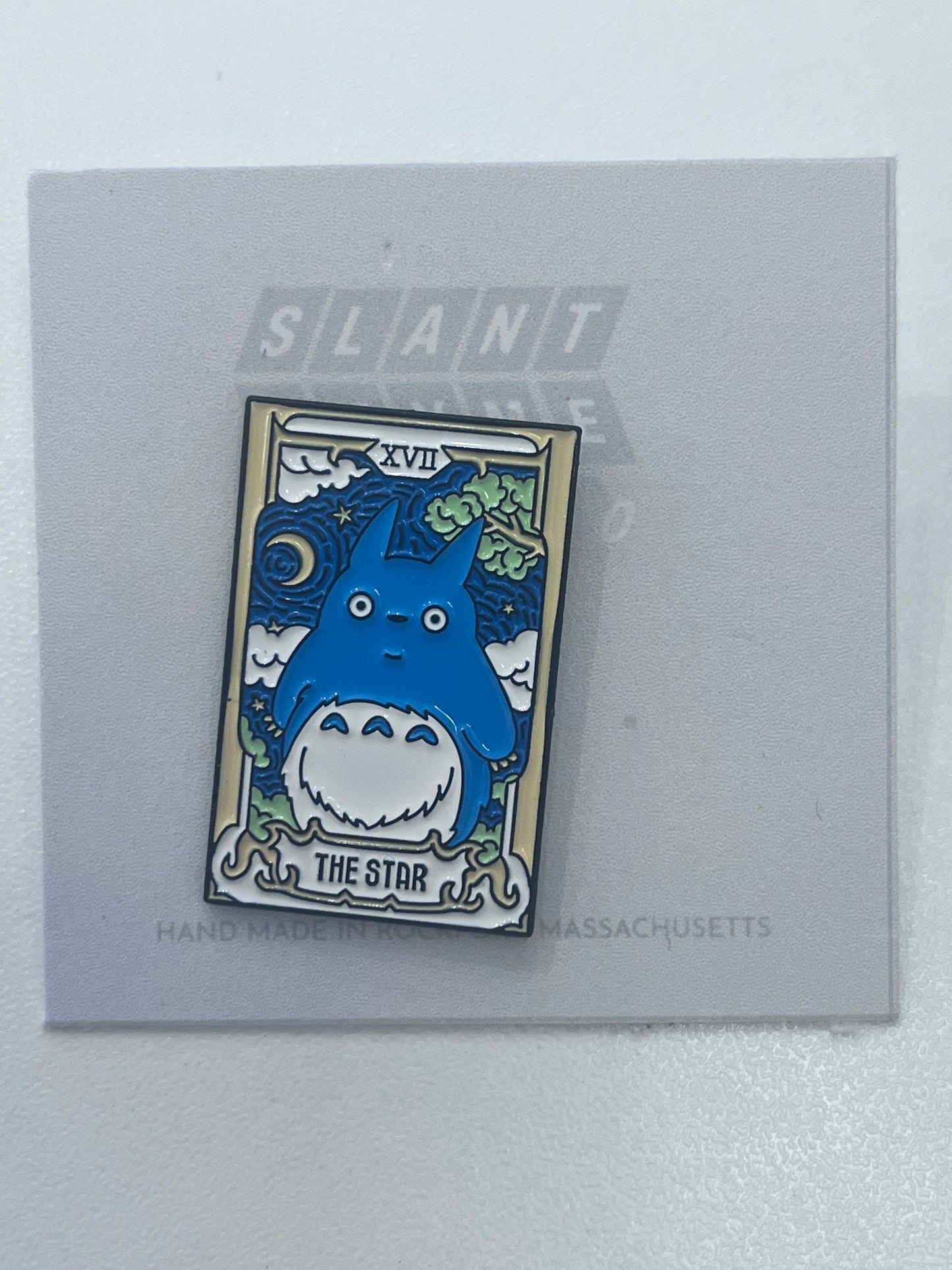 Ghibli Tarot lapel pins